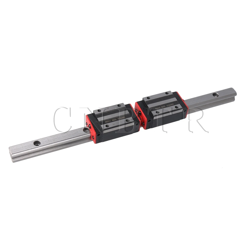 

CNBTR 300mm Length HG15 Linear Rail Guide with 34mm Width 2x HGH15CA Guide Rail Sliding Block for 3D Printer and Linear Motion