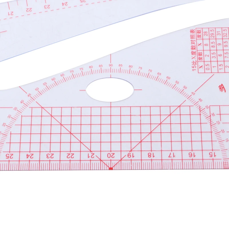 Многофункциональная линейка одежды для изготовления одежды портновский пошив инструмент пластиковый рукав кривая линейка измерительный инструмент для рисования