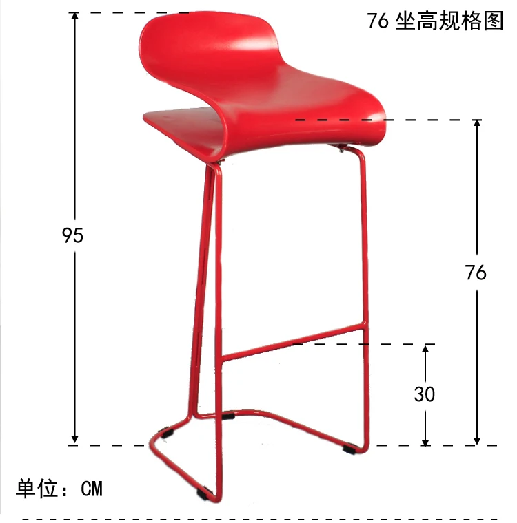 Барный стул скандинавские современные минималистичные высоких стульях кованого железа стул для дома, бара бар творческая стойка регистрации стульчик для кормления