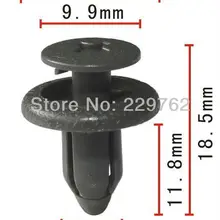 200 шт.,, дверная панель с обшивкой, нажимной фиксатор для GM 94858864 для Nissan 01553-01733, автоматическое пластиковое крепление автомобильные клипсы