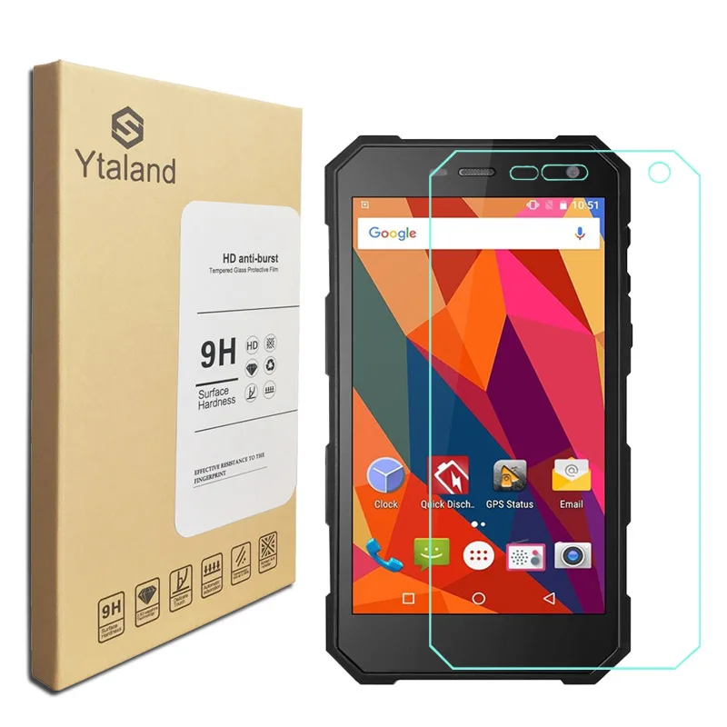 Ytaland 2.5D 9H + закаленное стекло для Nomu S10 / S30 с защитой от отпечатков пальцев Тонкое