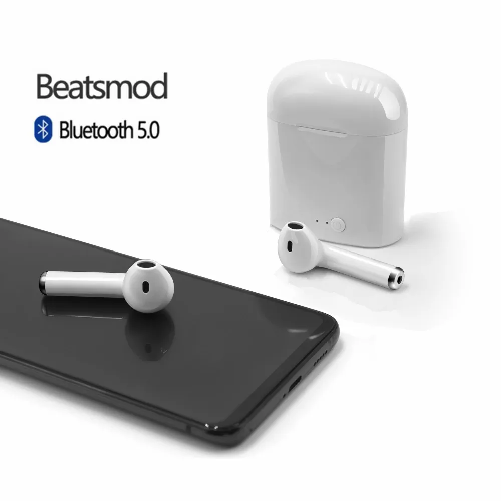 

i7s Tws Bluetooth Earphones Mini Wireless Earbuds Sport Handsfree Earphone Cordless Headset with Charging Box for xiaomi iPhone
