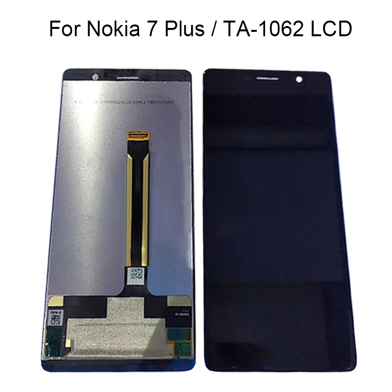 

6.0" LCD Display For Nokia 7 Plus LCD 7Plus Display Touch Screen Digitizer For Nokia E7 Plus LCD Replacment TA-1062 LCD