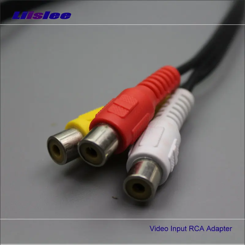 6 контактов оригинальный видео вход RCA адаптер для проводов кабеля Toyota 7283 5862 18017