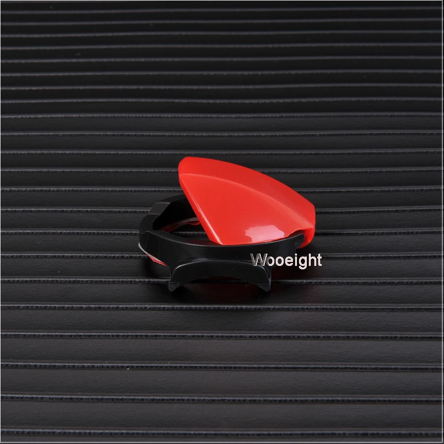 ABS Car Accessories Interior Engine Start Stop Key Button Switch Decoration Cover Stickers For Ford Mustang 2015 Up (7)