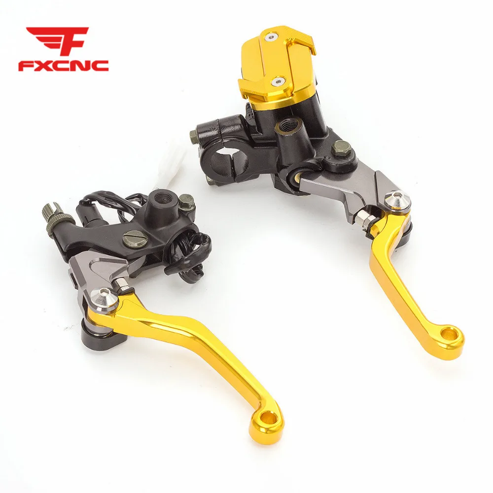 7/8 &quot22 мм Dirt Pit Bike Мотокросс тормозной рычаг сцепления Главный цилиндр для Suzuki RMZ250
