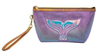 ETya, косметичка для путешествий, женская модная, на молнии, с лазером, маленькая, большая, для макияжа, косметичка, органайзер, сумки, женские сумочки - Цвет: Purple  G