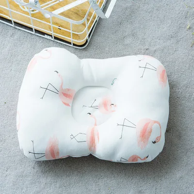 Детская подушка для новорожденных, подушка для защиты головы, подушка для новорожденных, детские подушки с животным принтом, хлопковая детская подушка, позиционер для сна