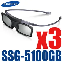 3 шт./лот официальный ssg-5100GB SSG-5150GB 3D Bluetooth очки активного действия очки для всех samsung ТВ серии