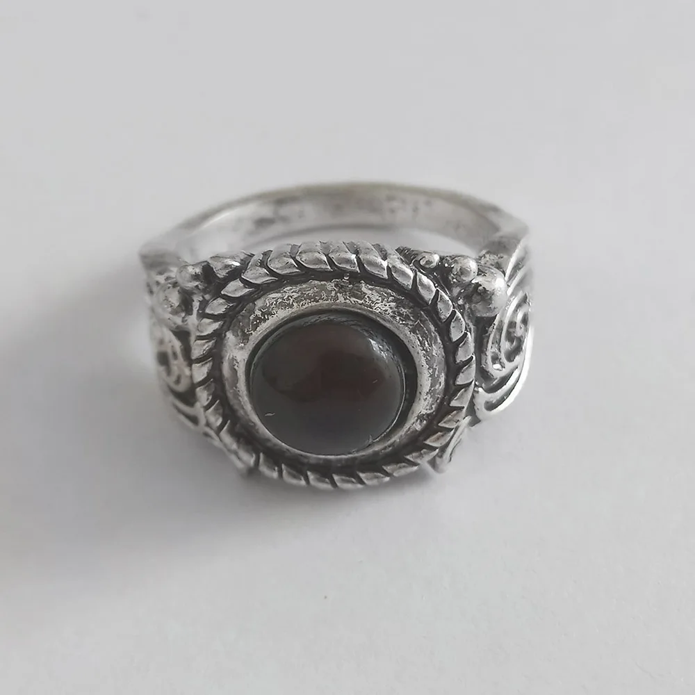 Dark Souls 3 кольцо из стали защита Высокое качество Косплей кольца для мужчин и женщин ювелирные изделия - Цвет основного камня: Розово-красный