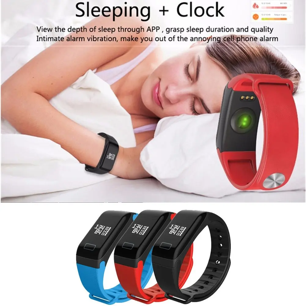 

OGEDA 2019 F1 Sport Smart Watch Men Women Fintness Sleep Tracker Support Stopwatch Bluetooth Waterproof for Android IOS Reloj
