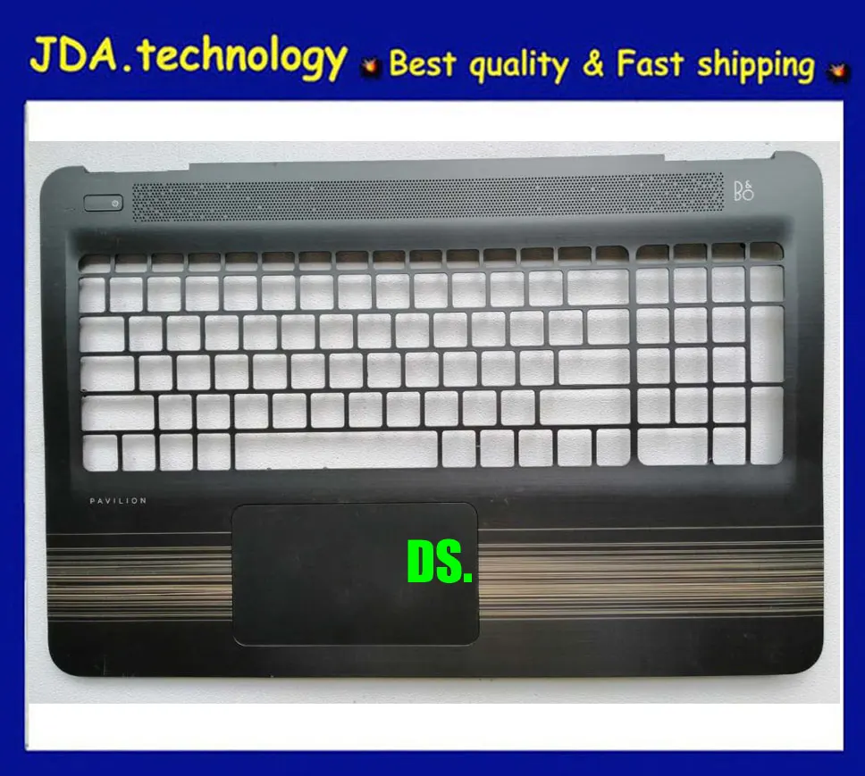 

wellendorff New topcase for HP PAVILION 15-AU AU034TX AU094TX AU040TX Palmrest Keyboard bezel upper case cover Touchpad,Golden