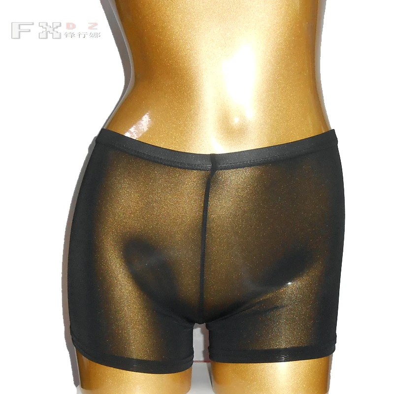 Сексуальный прозрачный шелк прозрачная нижняя часть одежды шорты Прозрачное нижнее белье, эротическое нижнее белье, плавки, нижнее белье, трусики FX7
