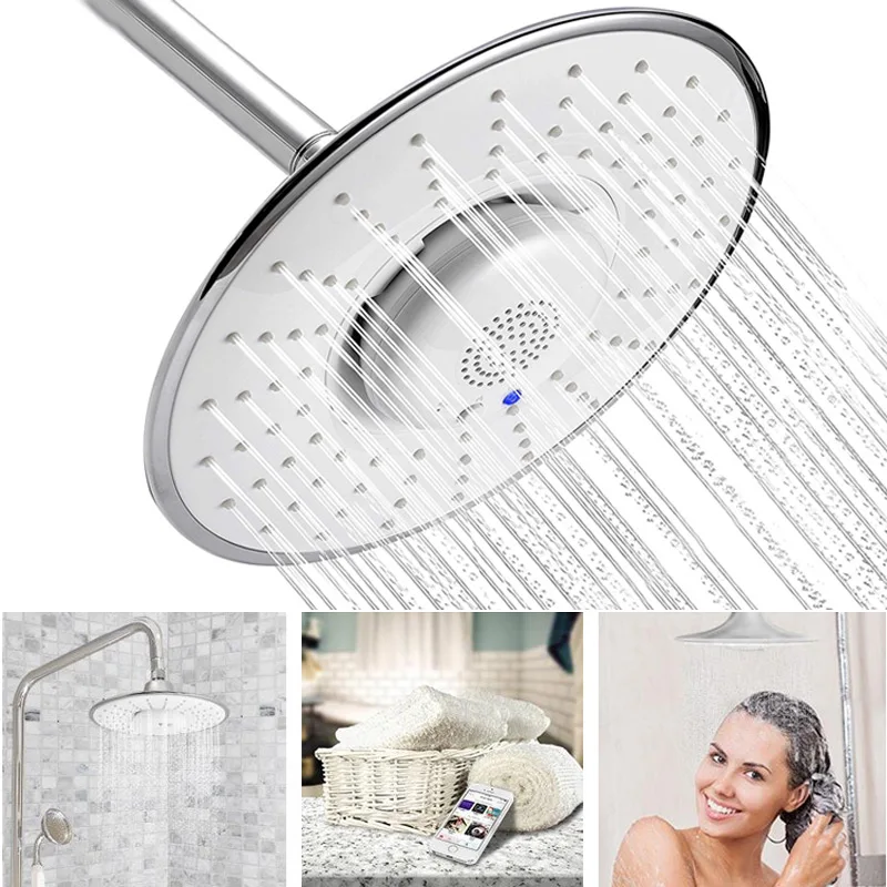 

Etmakit High Quality Shower Head Bluetooth 4.0 Music Phone Waterproof Speaker Showerhead for Home