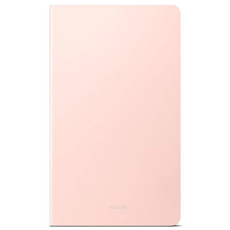 Huawei Аутентичное интеллектуальное защитное устройство флип-чехол, кожаный чехол для huawei M3 8,4 чехол для телефона - Цвет: Pink