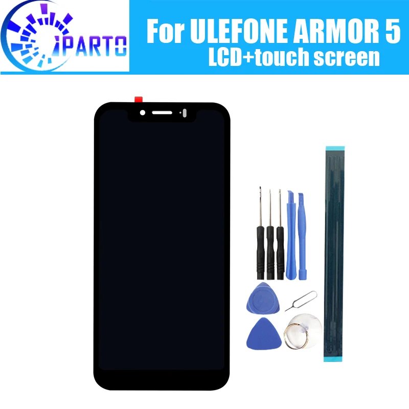 

ULEFONE ARMOR 5 LCD Display+Touch Screen 100% Original Tested LCD Digitizer Glass Panel Replacement For ULEFONE ARMOR 5