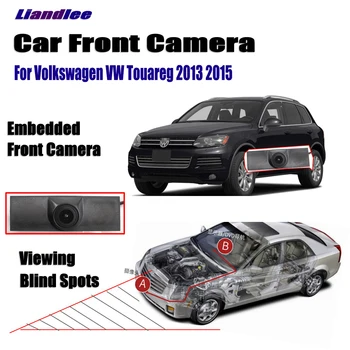 

Liandlee Car Front View Camera For Volkswagen VW Touareg 2013 2015 / 4.3" LCD Screen Monitor / Cigarette Lighter Switch