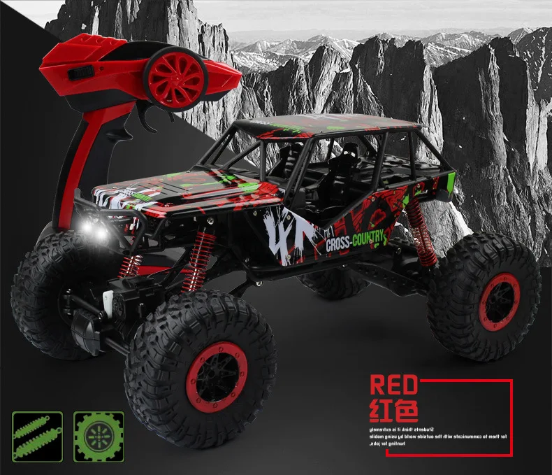 

New HB-P10011/10 Scale large RC Car 2.4G 4CH 4 Wheel Driven Electric Racing car Remote Control Toys vs FY03 L212 RC CAR