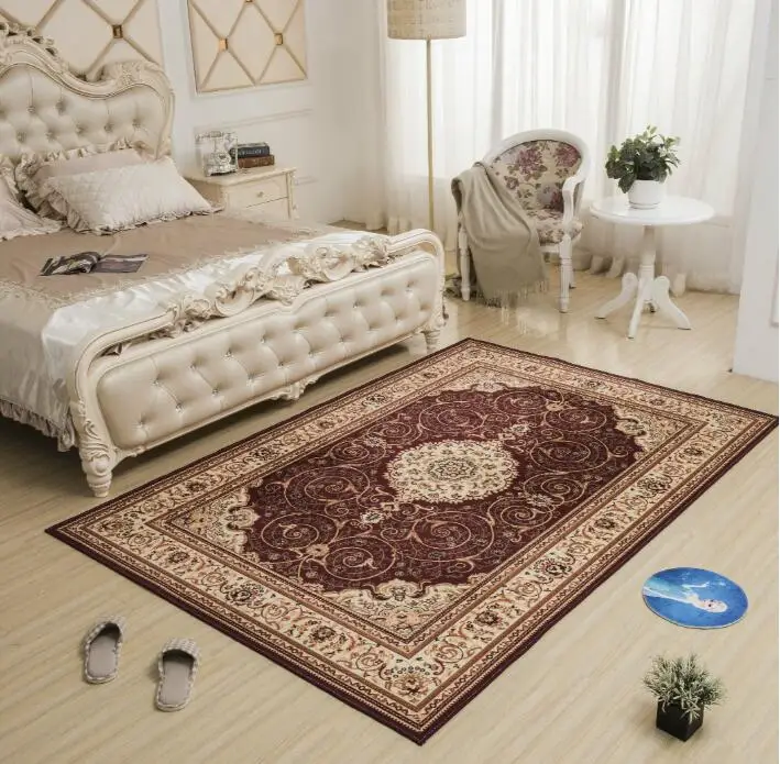 

3D Printing Modern Simple European Living Room, Tea Table, Bedside Carpet Mixed Geometry Washable free shipping