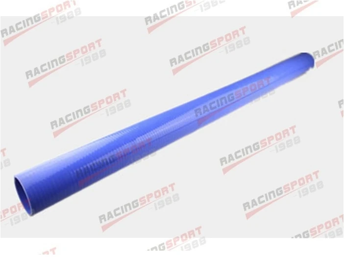 3,7"(95 мм) 1 м прямой силиконовый шланг для подачи охлаждающей жидкости 1 м метр Длина интеркулера синий