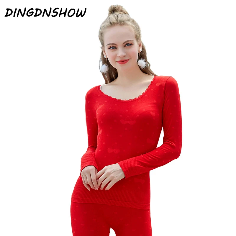 [DINGDNSHOW] 2019 брендовые кальсоны хлопковые пикантные женские термобелье с принтом