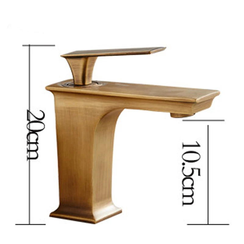 Antique Brass Basin Faucet Single Handle/Hole Bathroom Vessel Sink Faucet Basin Mixer Tap KD1247 Antique Brass Basin Faucet Single Handle/Hole Bathroom Vessel Sink Faucet Basin Mixer Tap KD1247
