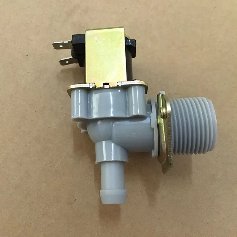 EBOWAN нормально закрытый пластиковый водяной клапан Электрический электромагнитный клапан для управления воздушной водой G3/4 ''до 12 мм DC12v DC24V AC220V