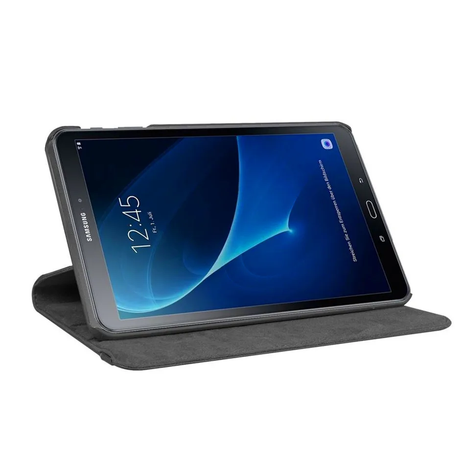 Вращающийся на 360 Градусов Кожаный защитный чехол для samsung Galaxy Tab A a6 10,1 T580 T585 SM-T580 T580N T580C Fundas