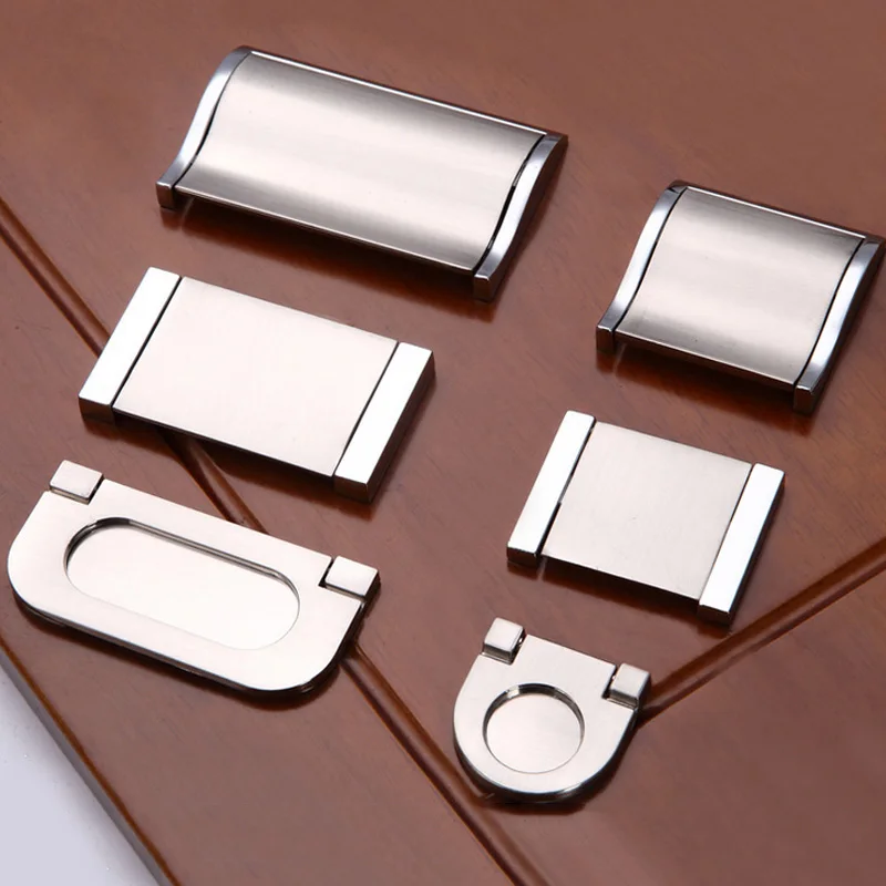 Bedside cupboard Drawer pull hands sliding door knobs hidden Recessed