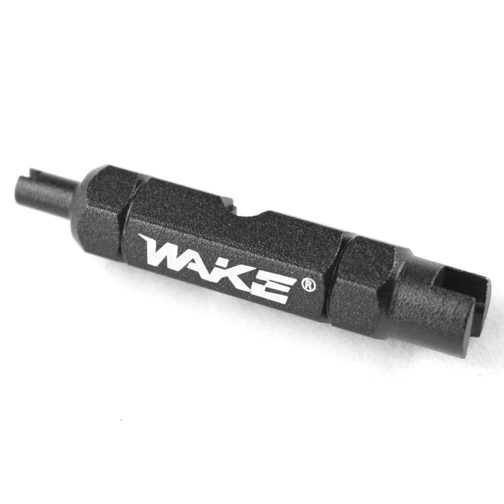 WAKE Double-head Bicycle Wrench valve Core disassembly tool Multifunction Valve Core Removal Tool Wrench Disassembly