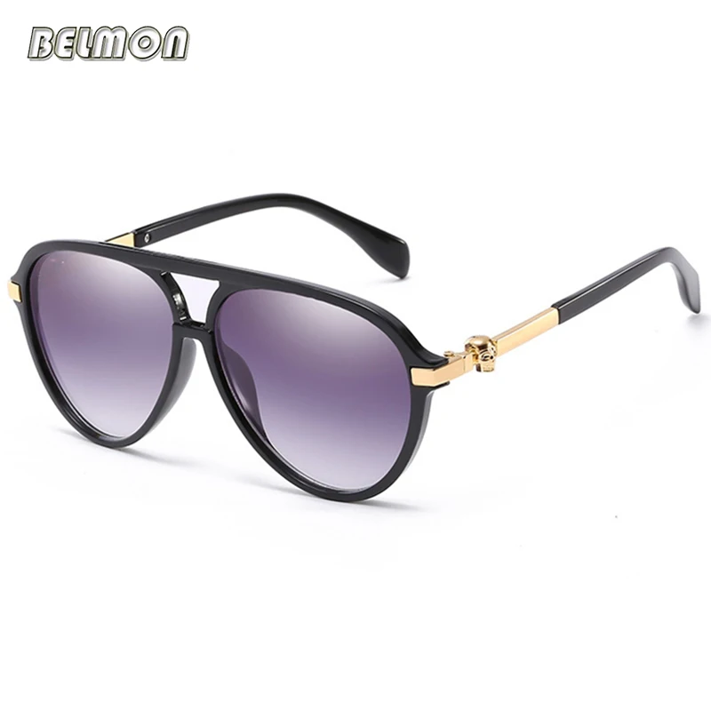 

Fashion Sunglasses Women Luxury Brand Designer Classic Skull Sun Glasses For Ladies UV400 Gradient Lens Female Oculos RS540