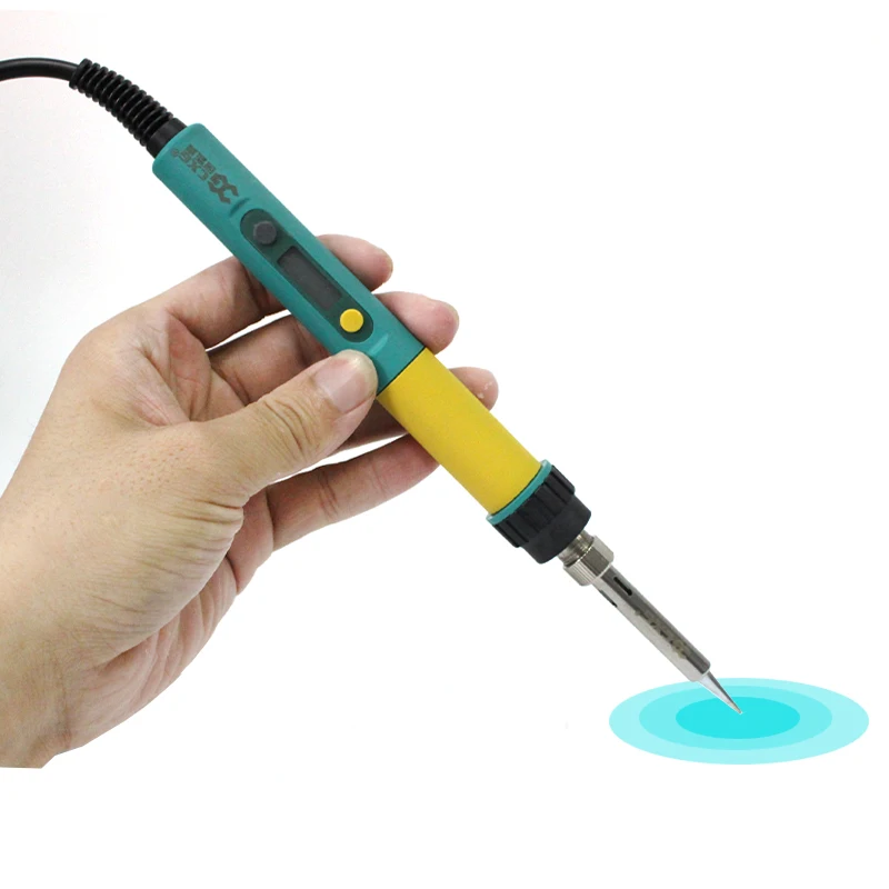 

Adjustable Electric Soldering Iron Upgrade 100W CXG 936d+ Lcd Temperature Internal Heating Soldering Station+Cleaning Steel