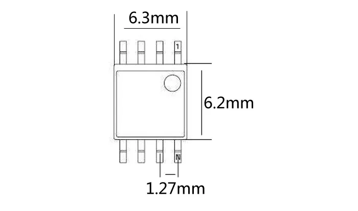 FP-1.27-8-2 IC Тесты розетка/FP-1.27-8 FP8 SOP8 SOIC8 SO8 burn-в гнездо/IC гнездо(Два размещение/тестовое гнездо закрывающееся