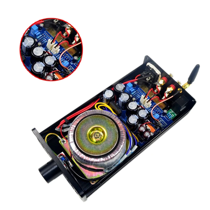Lm3886 двухканальный Bluetooth 4 2 аудио стерео усилитель высокой мощности Hifi 40 Вт +