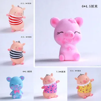 

Adorable Pig year Enamel Cake with Cake Decoration Party Pig Zodiac Bake Cake Decoration cake toppe