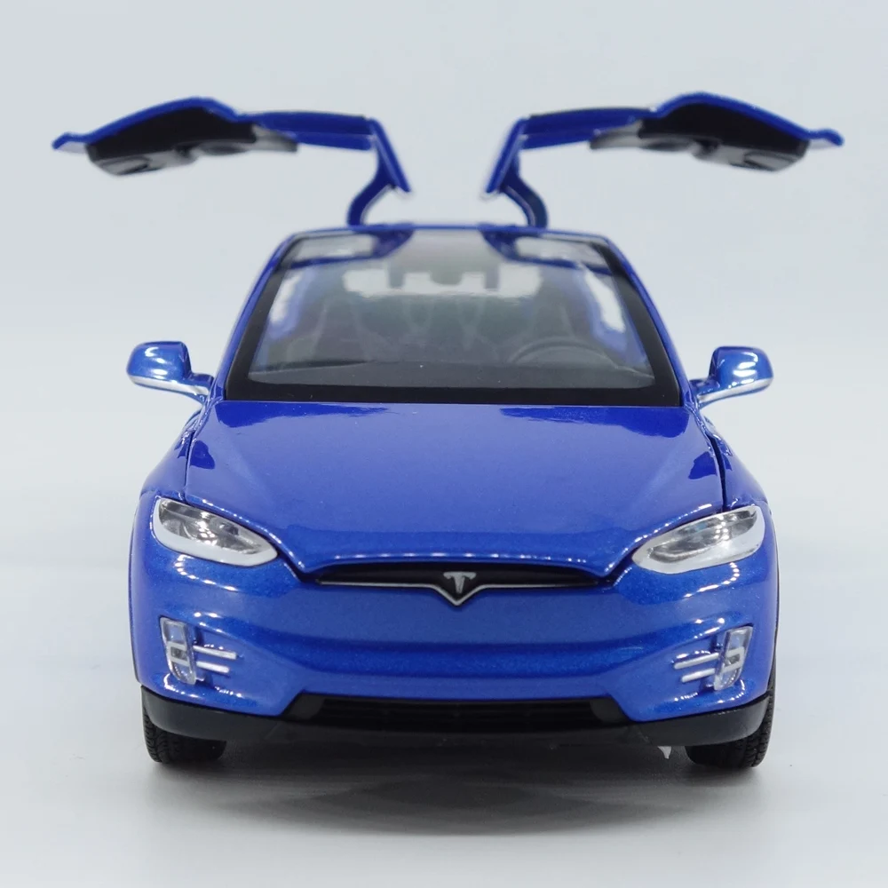Tesla Model X S Alloy Car Metal Diecast Toy Vehicles Car