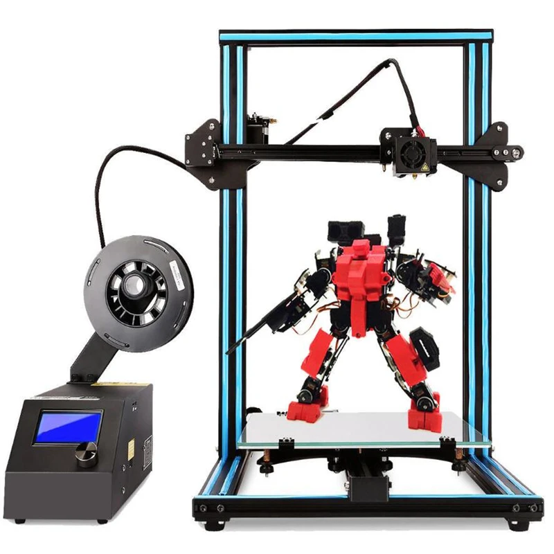 

Chiron Screen Ultrabase Extruder Dual Z Axis Color Updated Largest 3D Printer Optional , Detect Resume Power Off Optional