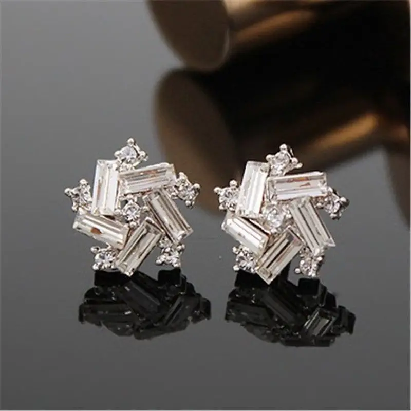 

2018 Oorbellen Brincos Time-limited New Geometric Earings Brinco Korean Women Windmill Earrings Fashion Ear Stud Jewelry Gift