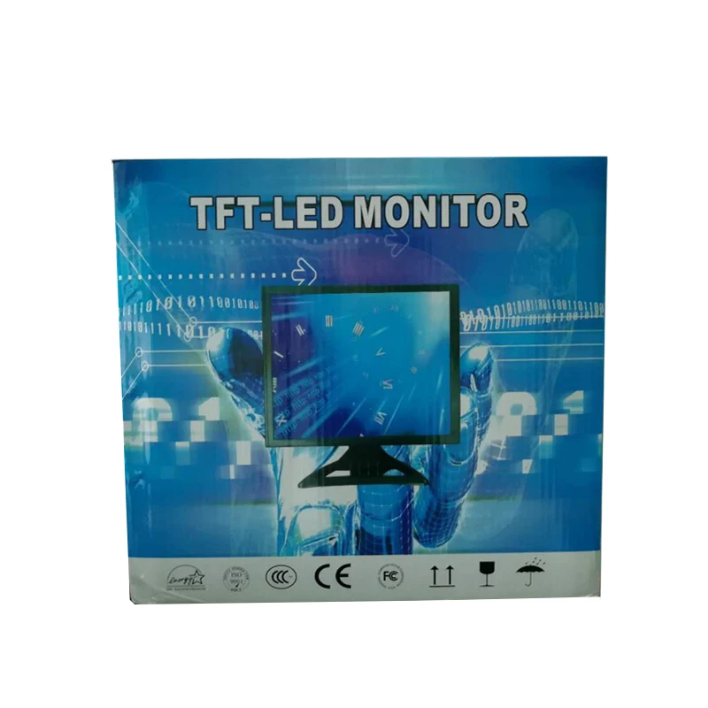 Дешевый сенсорный экран монитор/17 дюймов водонепроницаемый Сенсорный Экран ЖК-дисплей монитор/блок питания компьютера монитор/ЖК-дисплей настольных ПК монитора