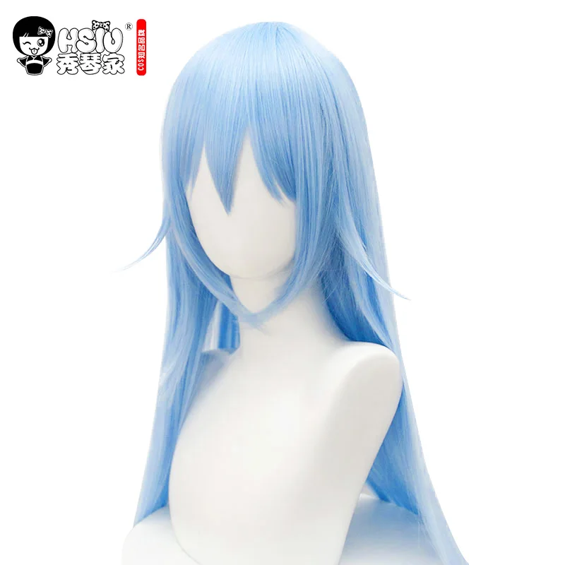 

HSIU That Time I Got Reincarnated as a Slime Rimuru Tempest Long Blue Cosplay Wig Tensei shitara Slime Datta Ken Synthetic Hair