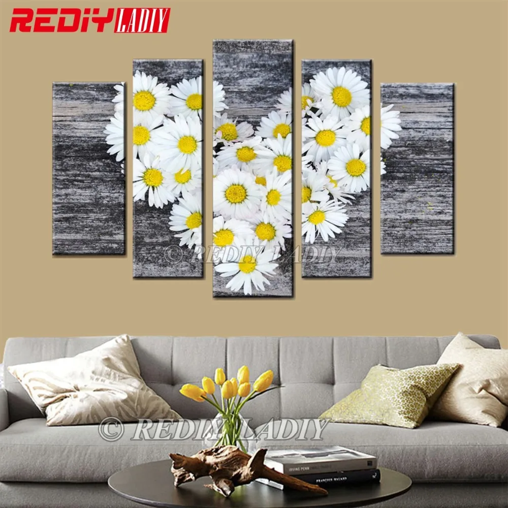 REDIY LADIY Алмазная вышивка Триптих алмазная живопись крестиком 5 панелей настенное