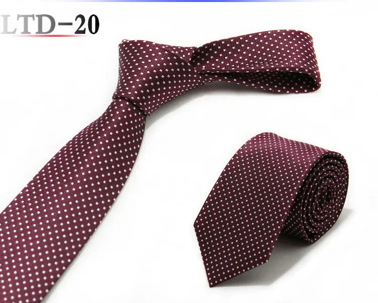 YISHLINE 7 см полосатые пледы в горошек Классические мужские галстуки полиэфирные шелковые галстуки для жениха Свадебные деловые галстуки шейный галстук модные галстуки