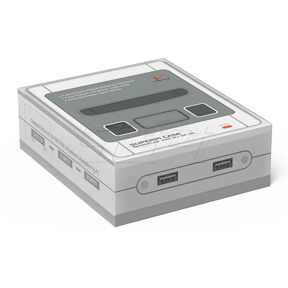 В наличии! Оригинальный чехол SUPERPi 52Pi Retroflag J NESPi с дополнительным адаптером
