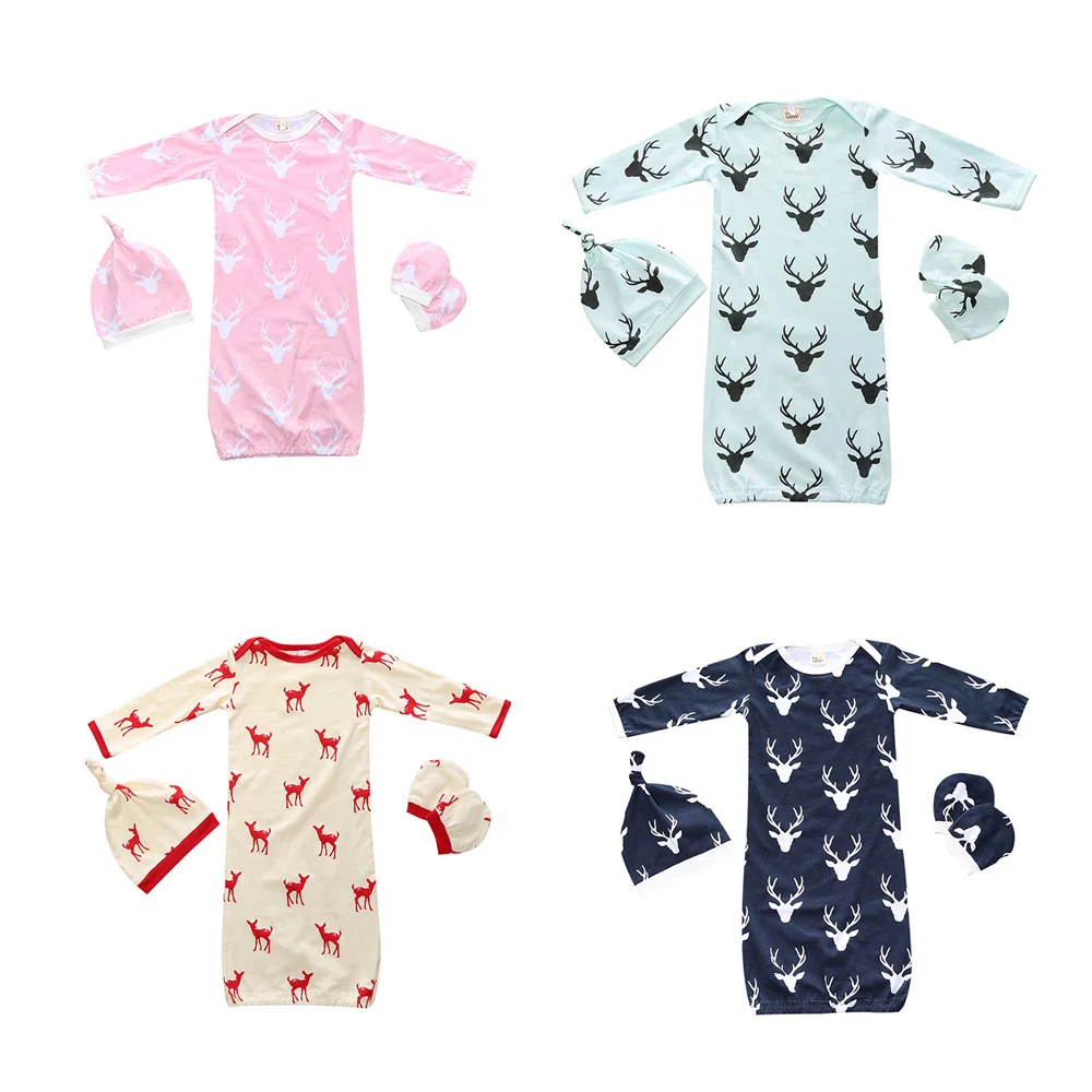 3pcs/set Baby Pajamas Set Baby Sleeping Bag Retaily New