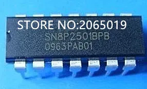 

5PCS SN8P2501BPB SN8P2501 DIP-14 Electric fan integration IC