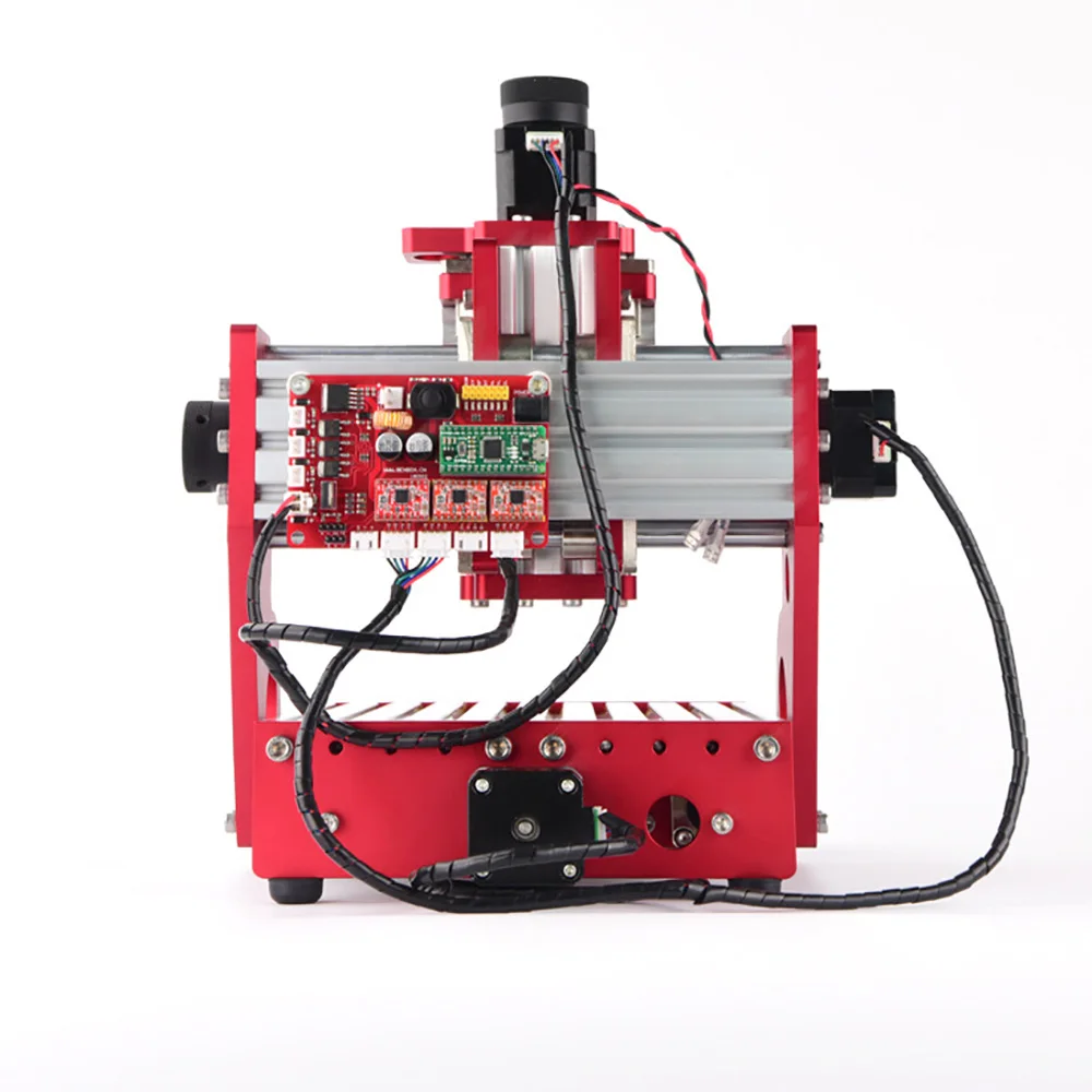 CNC 1419 небольшой Настольный станок для гравировки по металлу, фрезерный станок по дереву, алюминиевому, медному, дереву, ПВХ, печатной плате, резной станок, cnc1419