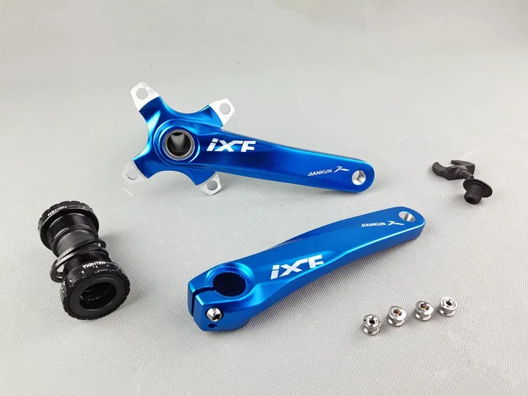 IXF Mtb велосипедный Кривошип 170 мм алюминиевый CNC 104 BCD велосипедный кривошипный комплект с нижним кронштейном