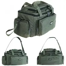 Многофункциональная рыболовная сумка большой емкости нейлоновая ткань сумка через плечо резервуар рыболовные снасти катушка Приманка камера сумка для хранения