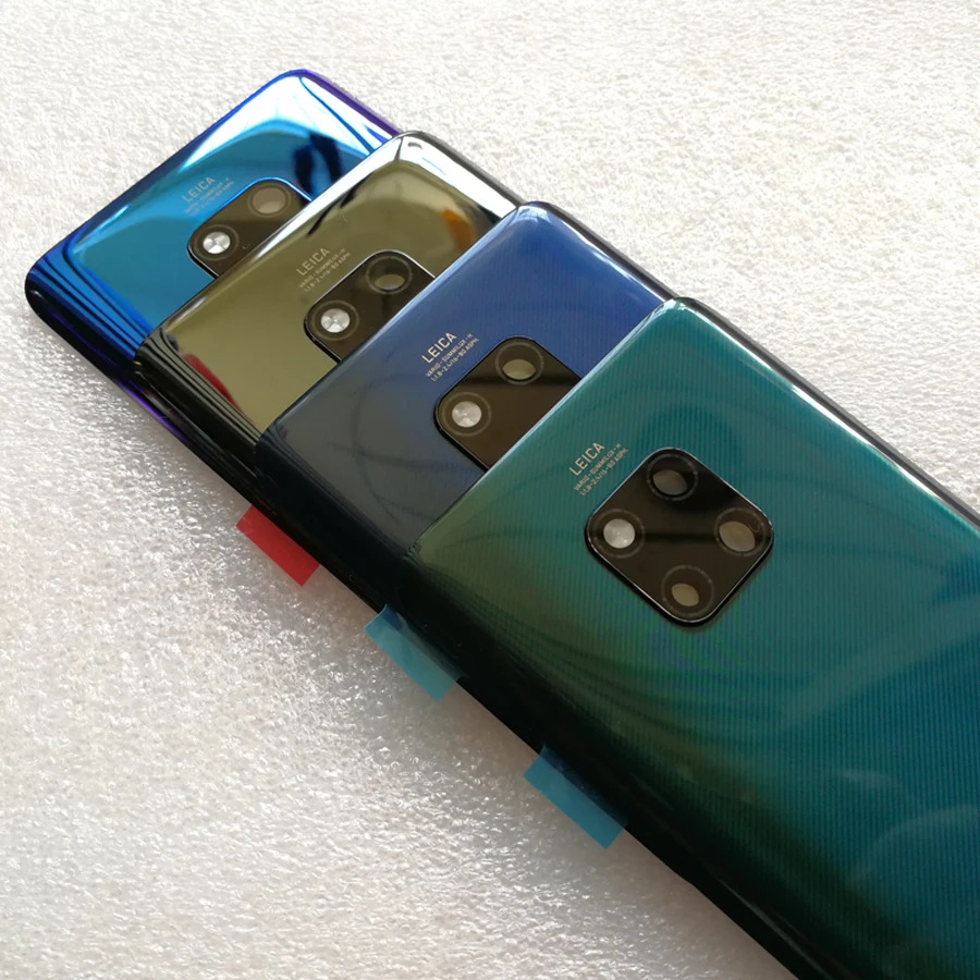 Оригинальная задняя панель корпуса Дверь для huawei mate 20 pro стеклянная крышка батареи для mate 20 задняя крышка Корпус Запасные части