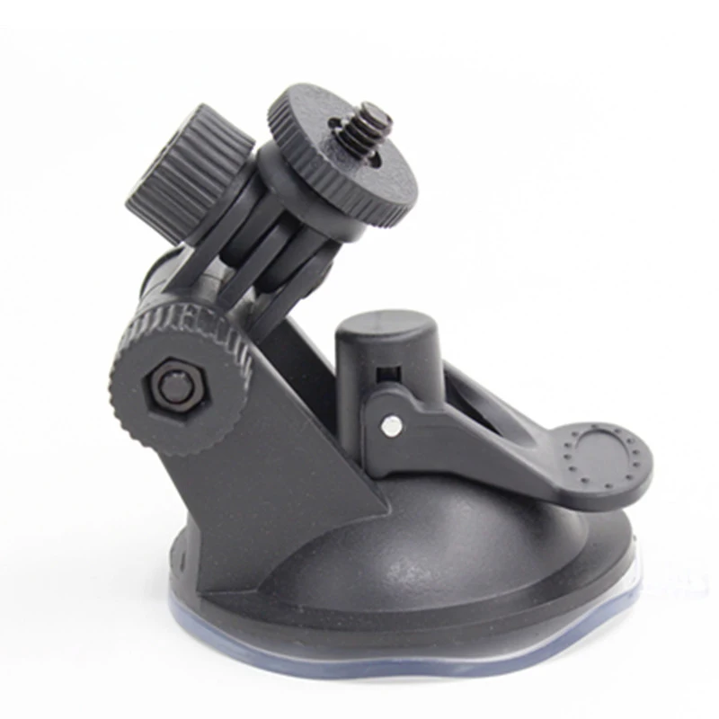 

Mount DVR Bracket Screw Connector Mini Sucker Car Driving Recorder Rack DV GPS Camera Stand Holder ABS Max Load 3kg